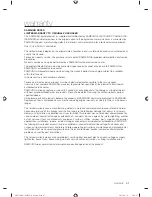 Предварительный просмотр 41 страницы Samsung DV511AE Series User Manual