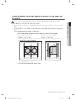 Предварительный просмотр 57 страницы Samsung DV511AE Series User Manual