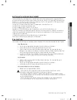 Предварительный просмотр 59 страницы Samsung DV511AE Series User Manual