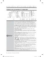 Предварительный просмотр 70 страницы Samsung DV511AE Series User Manual