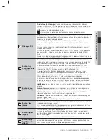 Предварительный просмотр 71 страницы Samsung DV511AE Series User Manual