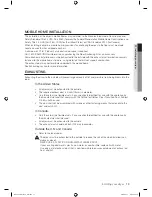 Preview for 13 page of Samsung DV520 User Manual
