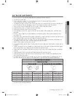 Предварительный просмотр 11 страницы Samsung DV520AE-02836A-01 User Manual