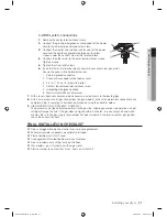 Предварительный просмотр 21 страницы Samsung DV520AE-02836A-01 User Manual