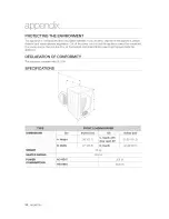 Предварительный просмотр 36 страницы Samsung DV520AEP/XAA Manual