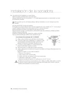 Предварительный просмотр 62 страницы Samsung DV520AEP/XAA Manual