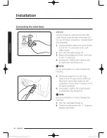 Предварительный просмотр 26 страницы Samsung DV52J8060E User Manual