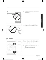 Предварительный просмотр 31 страницы Samsung DV52J8060E User Manual