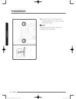 Предварительный просмотр 34 страницы Samsung DV52J8060E User Manual