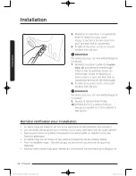 Предварительный просмотр 92 страницы Samsung DV52J8060E User Manual