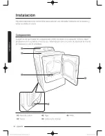 Предварительный просмотр 138 страницы Samsung DV52J8060E User Manual