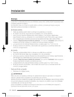 Предварительный просмотр 144 страницы Samsung DV52J8060E User Manual