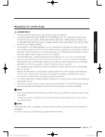 Предварительный просмотр 145 страницы Samsung DV52J8060E User Manual