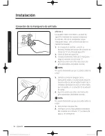 Предварительный просмотр 154 страницы Samsung DV52J8060E User Manual