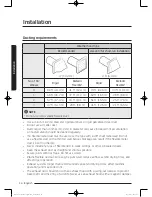 Предварительный просмотр 14 страницы Samsung DV52J8700E(G) series User Manual