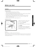 Предварительный просмотр 35 страницы Samsung DV52J8700E(G) series User Manual