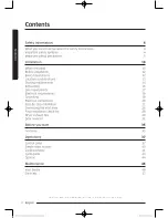 Preview for 2 page of Samsung DV52J8700E User Manual