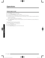 Preview for 40 page of Samsung DV52J8700E User Manual