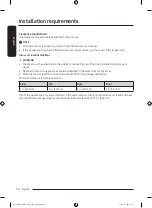 Предварительный просмотр 16 страницы Samsung DV53BB8900 Series User Manual