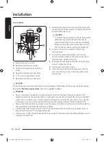 Предварительный просмотр 28 страницы Samsung DV53BB8900 Series User Manual