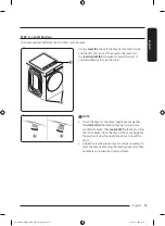 Предварительный просмотр 29 страницы Samsung DV53BB8900 Series User Manual