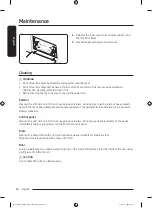 Предварительный просмотр 60 страницы Samsung DV53BB8900 Series User Manual