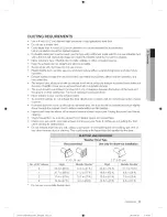 Предварительный просмотр 11 страницы Samsung DV5471A Series User Manual