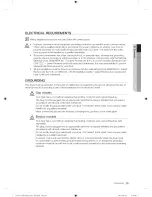 Предварительный просмотр 15 страницы Samsung DV5471A Series User Manual