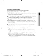 Предварительный просмотр 17 страницы Samsung DV5471A Series User Manual