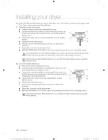 Предварительный просмотр 18 страницы Samsung DV5471A Series User Manual