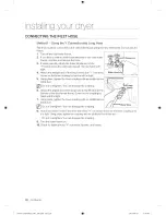 Предварительный просмотр 20 страницы Samsung DV5471A Series User Manual