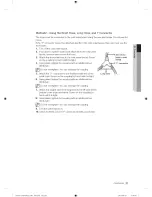 Предварительный просмотр 21 страницы Samsung DV5471A Series User Manual