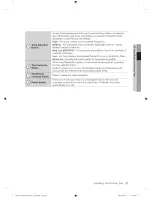 Предварительный просмотр 27 страницы Samsung DV5471A Series User Manual