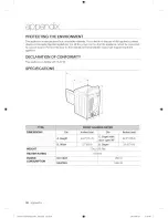 Предварительный просмотр 36 страницы Samsung DV5471A Series User Manual