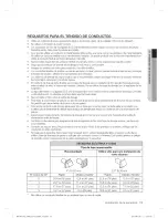 Предварительный просмотр 50 страницы Samsung DV5471A Series User Manual