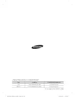 Предварительный просмотр 79 страницы Samsung DV5471A Series User Manual