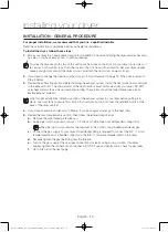 Preview for 14 page of Samsung DV56H9000E(G)* User Manual