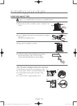 Preview for 18 page of Samsung DV56H9000E(G)* User Manual