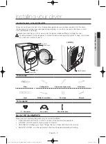 Предварительный просмотр 7 страницы Samsung DV56H9100EG/AC User Manual