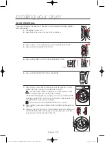 Предварительный просмотр 20 страницы Samsung DV56H9100EG/AC User Manual