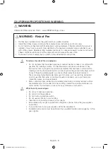 Предварительный просмотр 5 страницы Samsung DV56H9100EV/A2 User Manual