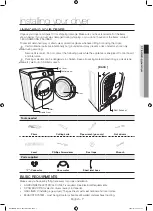 Предварительный просмотр 7 страницы Samsung DV56H9100EV/A2 User Manual