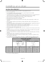 Предварительный просмотр 8 страницы Samsung DV56H9100EV/A2 User Manual