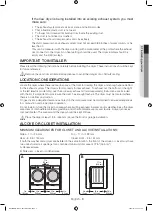 Предварительный просмотр 9 страницы Samsung DV56H9100EV/A2 User Manual