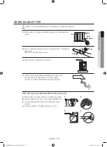 Предварительный просмотр 19 страницы Samsung DV56H9100EV/A2 User Manual