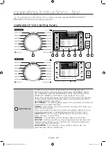 Предварительный просмотр 22 страницы Samsung DV56H9100EV/A2 User Manual