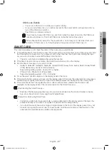 Предварительный просмотр 27 страницы Samsung DV56H9100EV/A2 User Manual