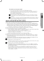 Предварительный просмотр 71 страницы Samsung DV56H9100EV/A2 User Manual