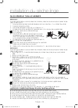 Предварительный просмотр 62 страницы Samsung DV56H9100EV User Manual