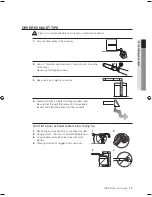 Предварительный просмотр 15 страницы Samsung DV665J Series User Manual